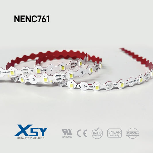 NENC761, Flexible LED Strip 60led/m, 12V, 7.2W, 20m(65.6Ft)