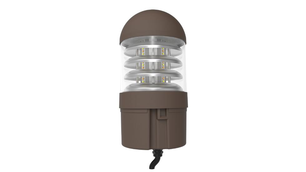 NIES-BD04, Modern Landscape Bollard Light Waterproof Ip65 24W 3CCT Adjustable Outdoor