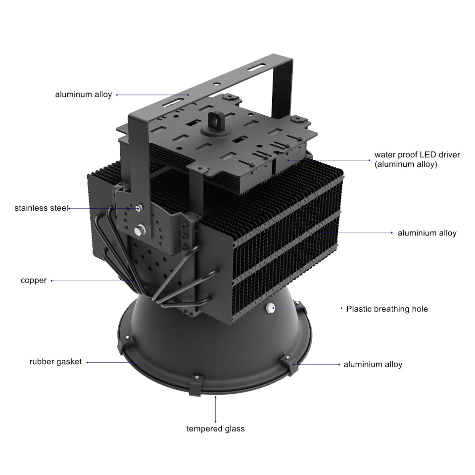 PA500, High-Power LED Aquarium Light AC110 ~ 220V (50/60Hz)