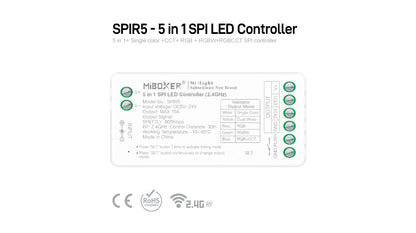 SPIR5, 5 in 1 SPI LED Controller (2.4GHz)