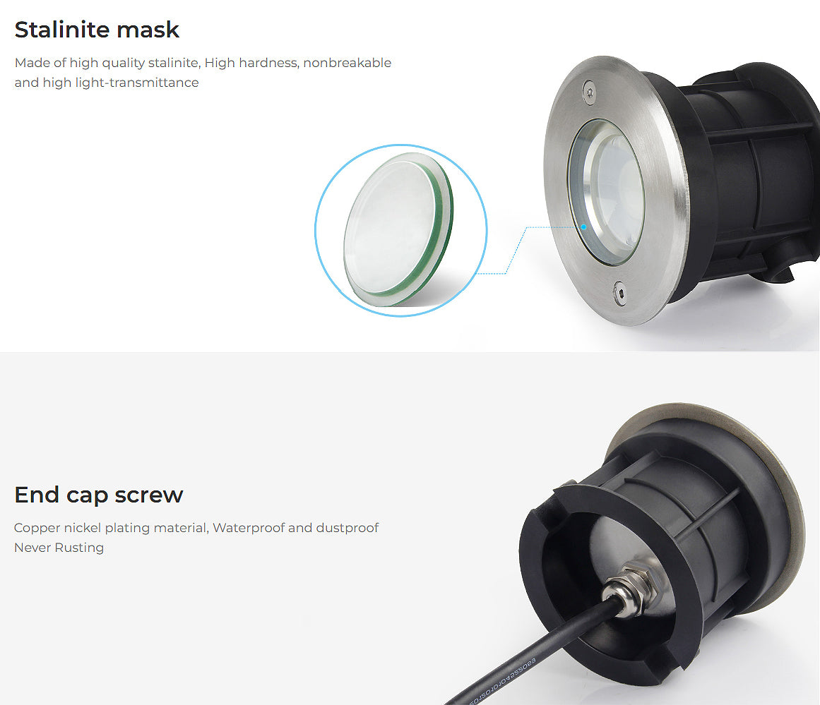 SYS-RD1 Outdoor 5W RGB+CCT LED Underground Light (Subordinate Lamp)