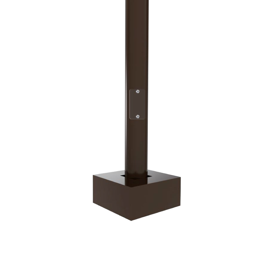 4 x 4 inch Square and Round Pole - 20, 25, 30ft