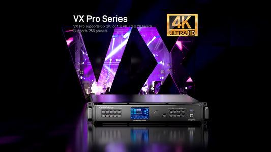 VX Pro Series, NovaStar LED Display Controller, Entire series supports real 4K, 4096×2160@60Hz, HDMI 2.0 connector