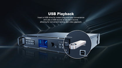 VX Pro Series, NovaStar LED Display Controller, Entire series supports real 4K, 4096×2160@60Hz, HDMI 2.0 connector