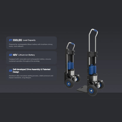 550lbs Electric Stair Climbing Hand Truck ZW4250