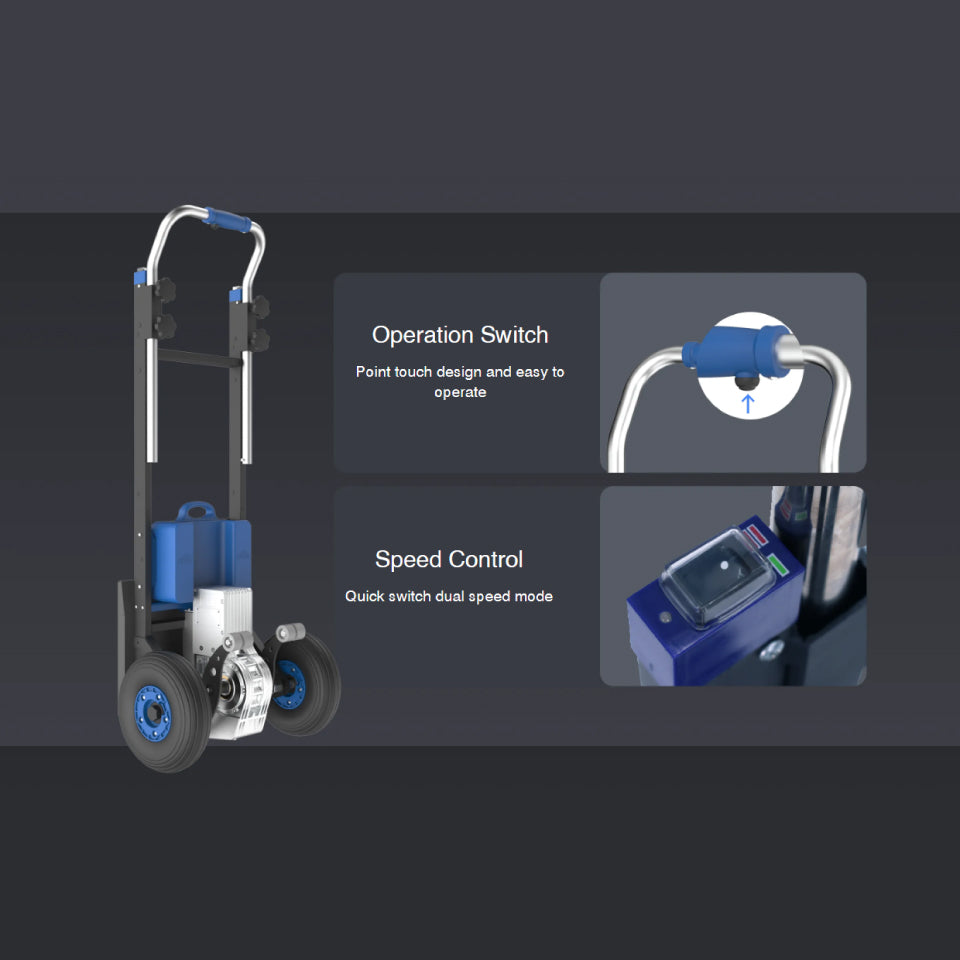 550lbs Motorized Stair Climbing Hand Truck ZW47250